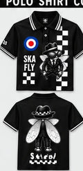 Ska Fly 07 Classic Ska polo front and back