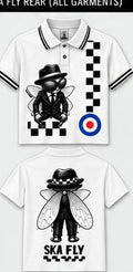 Ska Fly 12 Culture polo front and back
