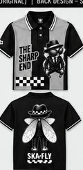 Ska Fly 11 The Sharp End polo front and back