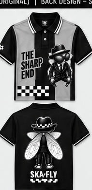 Ska Fly 11 The Sharp End polo front and back