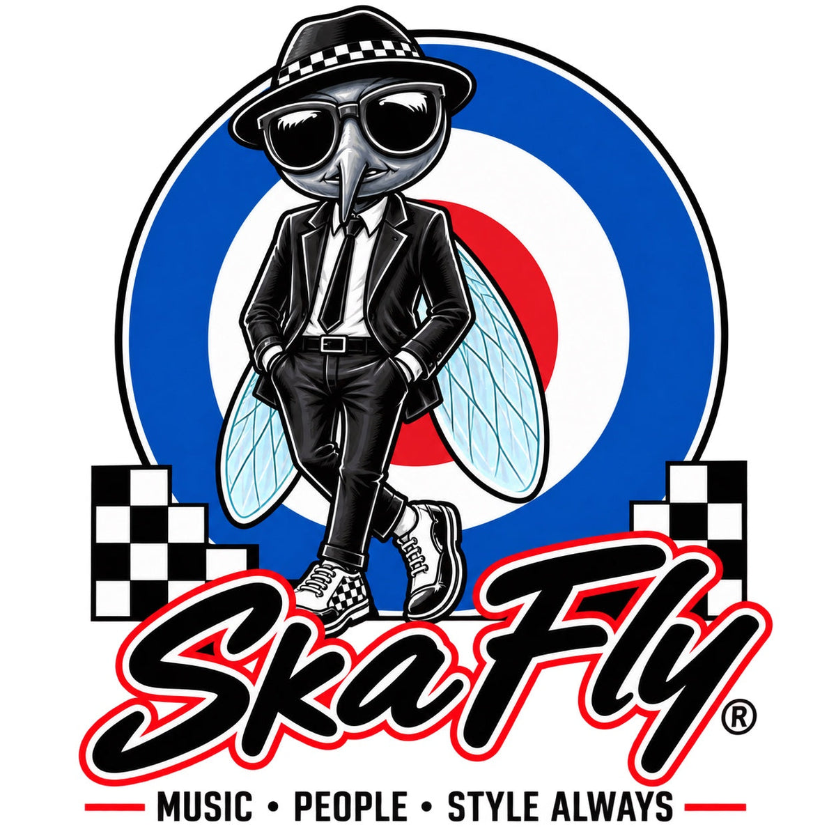 Ska Fly original artwork mug